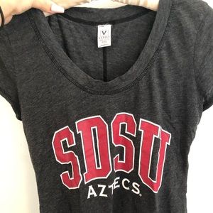 authentic sdsu t shirt